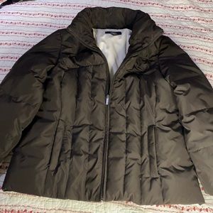 Calvin Klein Down Puffer Jacket Brown Sz XXL